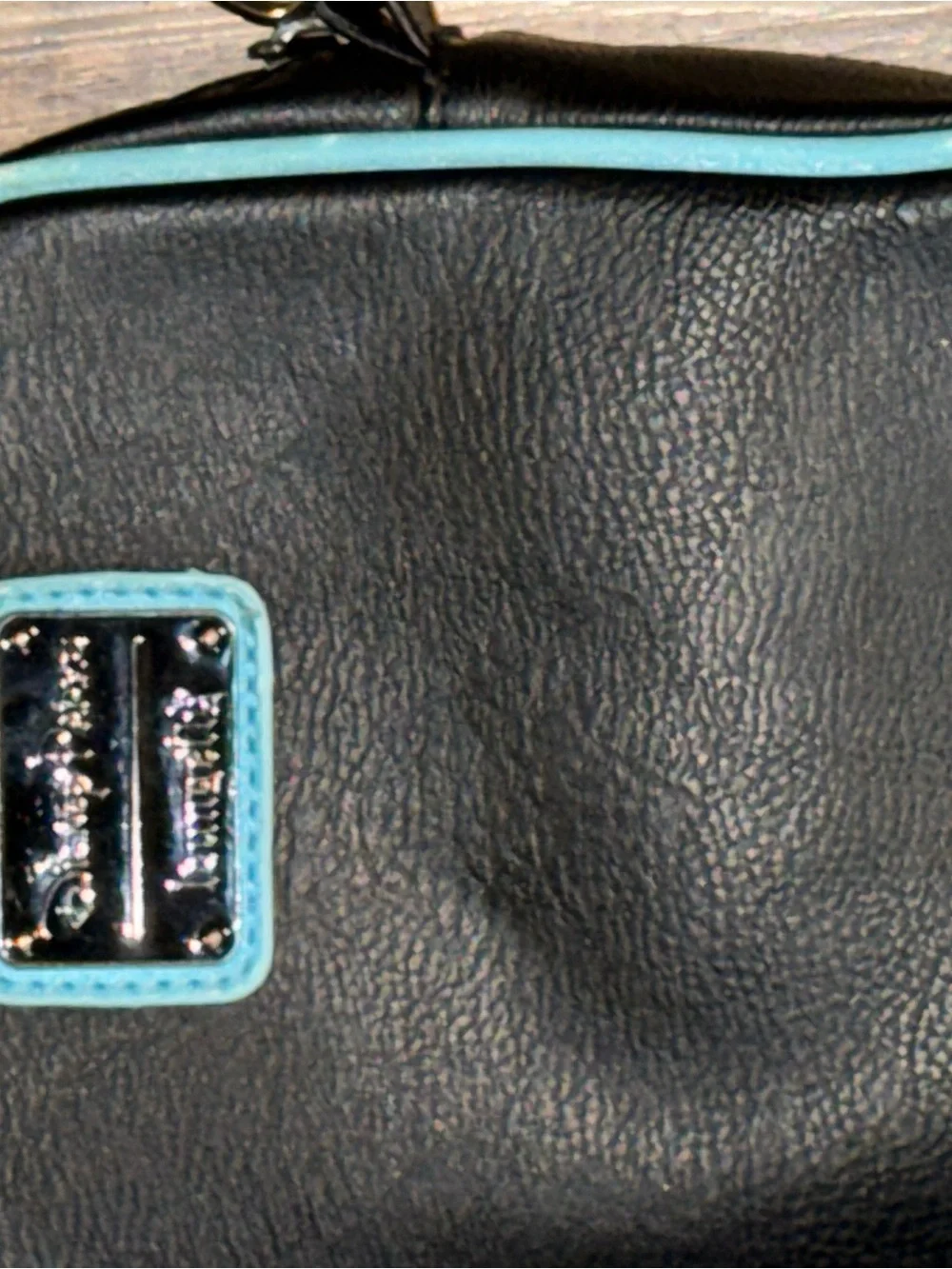 Disney Parks TRON Lightcycle Run Crossbody Bag Black & Blue Shoulder Bag‎